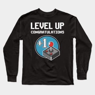 Level Up Complete Birthday Gamer I Don‘t Get Older Gift Present Long Sleeve T-Shirt